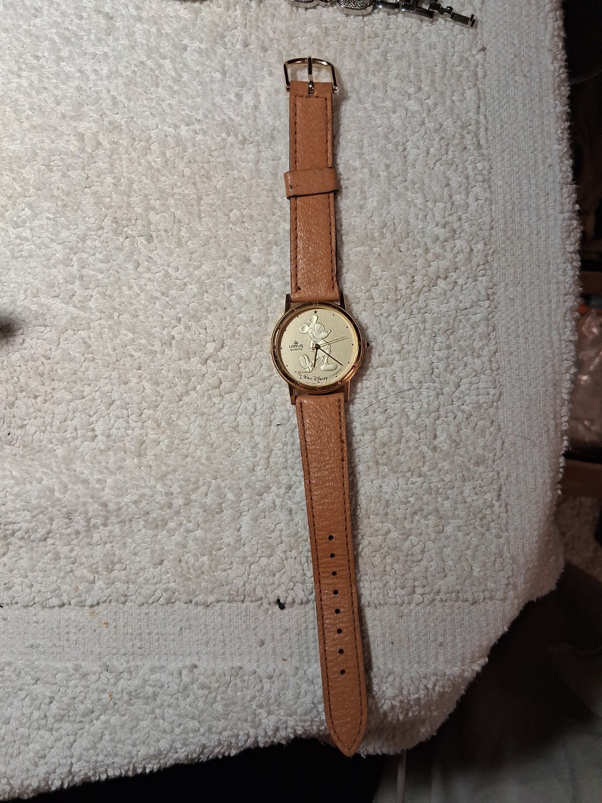 Vintage (1980) Lorus Disney Mickey Mouse Watch~Y481-8710~Never Worn,Ex Cond~🔋✅