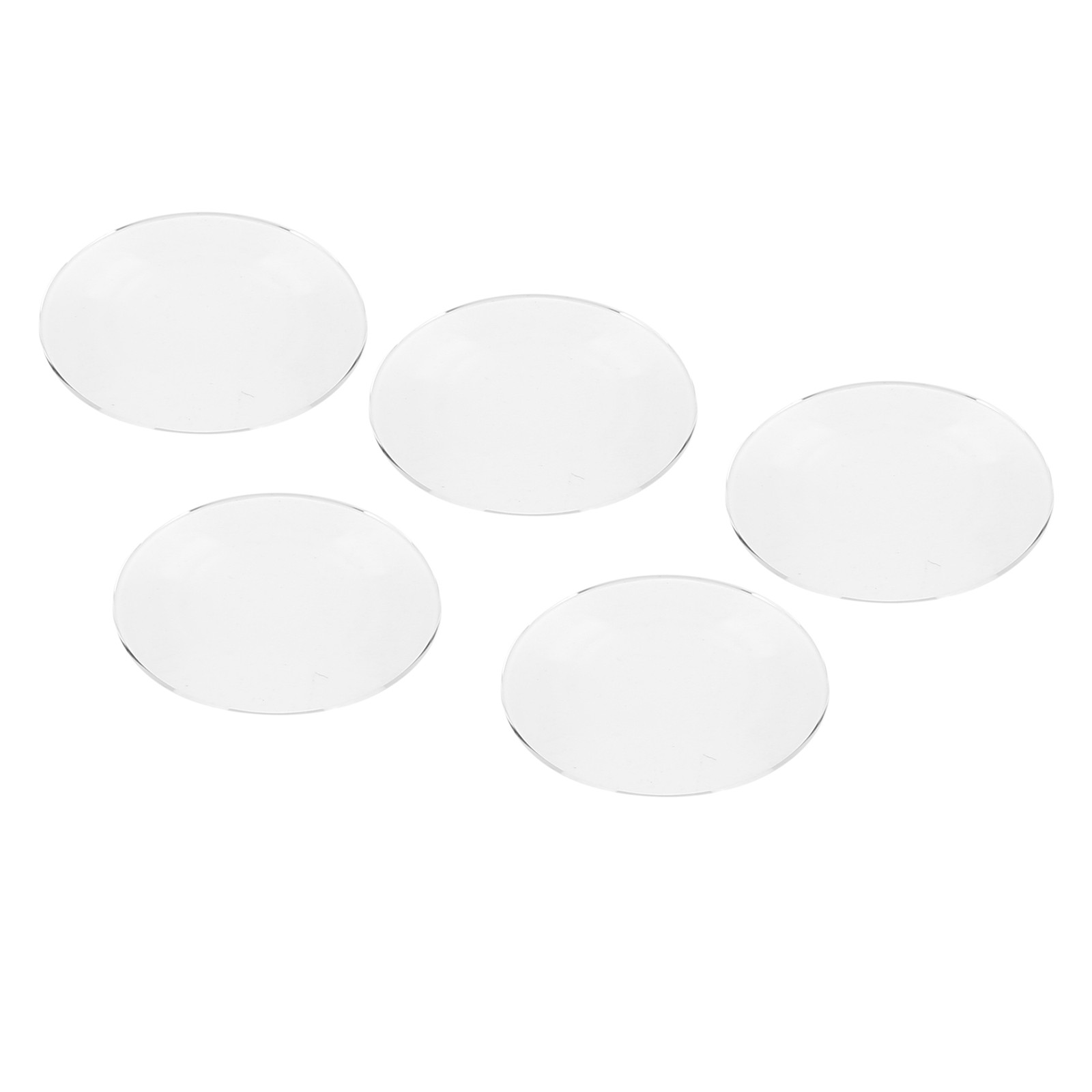 5PCS 25.5mm-27.5mm Single Dome Sapphire Watch Crystal Glass 1.7mm Thickness