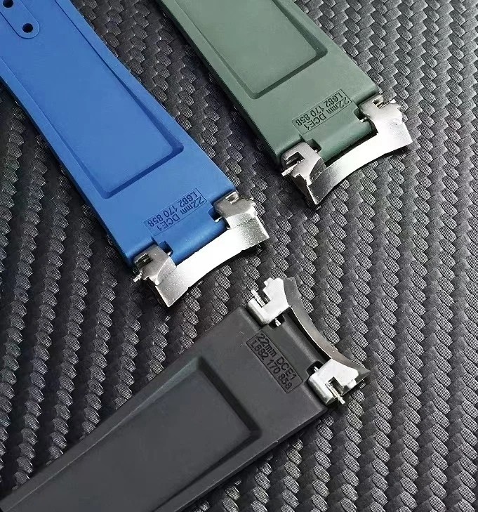 21mm Fluororubber Strap Band Fits Longines CONQUEST Series L3.781 782 742
