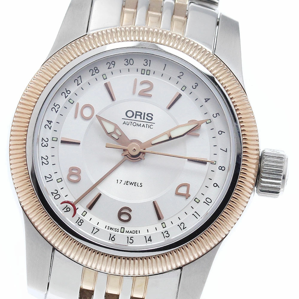 ORIS WATCH 01 584 7626 4361-07 BIG CROWN POINTER DATE AUTOMATIC SS/PG MEN’S F/S