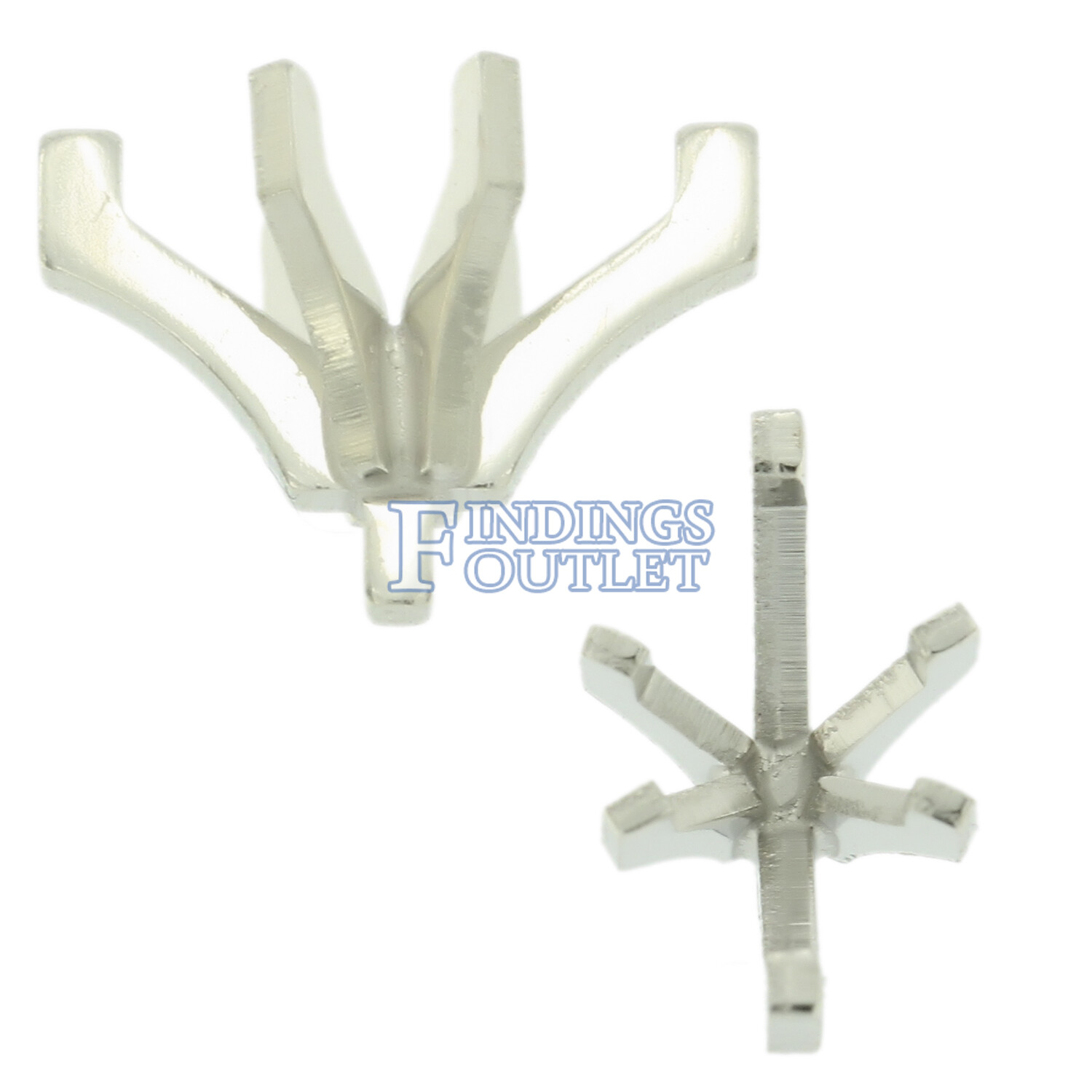 Platinum Marquise 6 Prong Peg Head Setting Standard Style For Center Stone USA