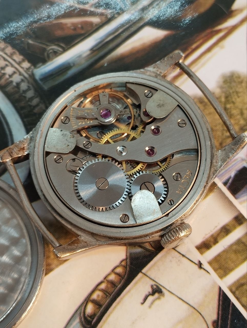 Military watch Recta 40s