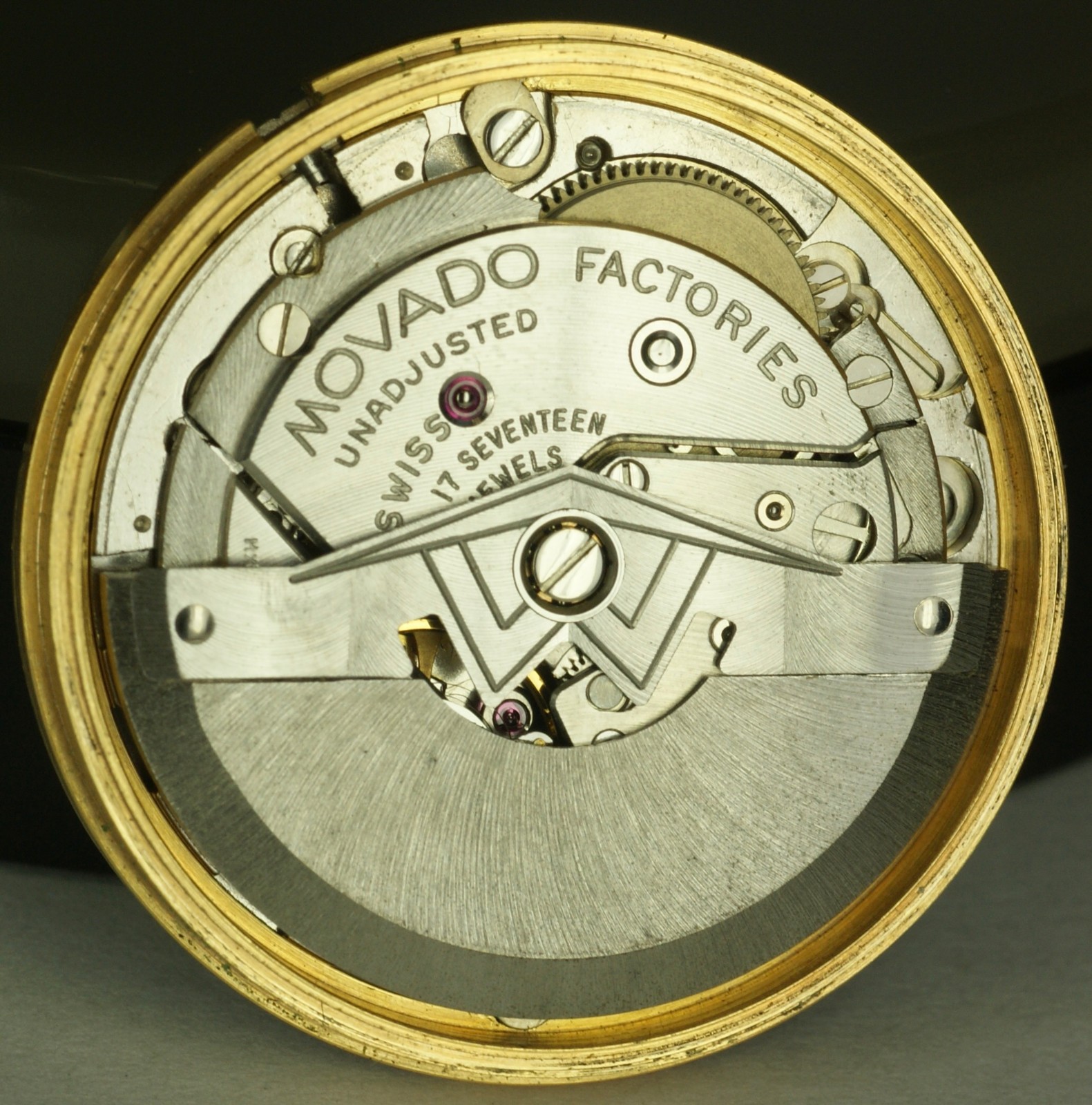 MOVADO Kingmatic S 380 Movement Running ACCURATE Parts Dial Hands Crown Project