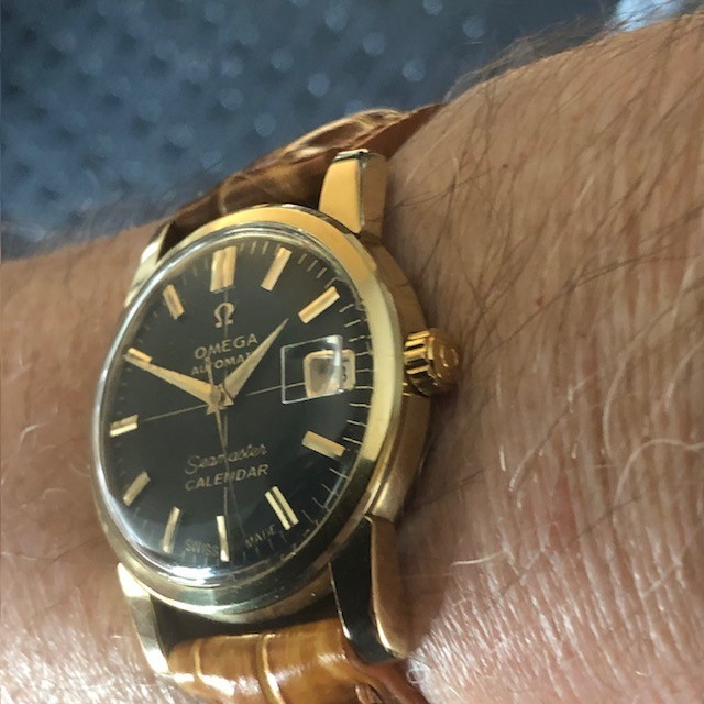 Vintage omega seamaster calendar automatic