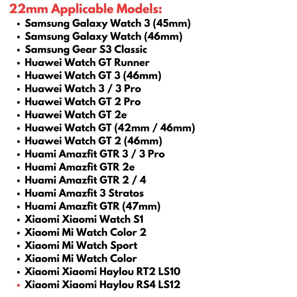 18mm 20mm 22mm Watch Strap For Garmin Watch Venu 3/3s/2/2s Silicone Watchbands