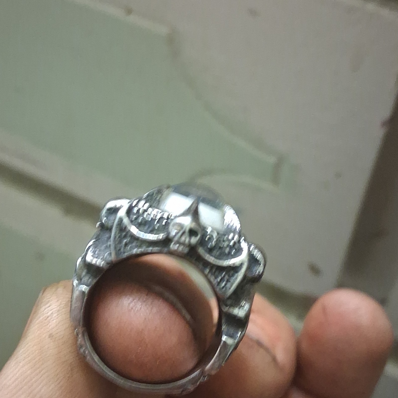 Random blue eye ring given by katty Perry five years ago.