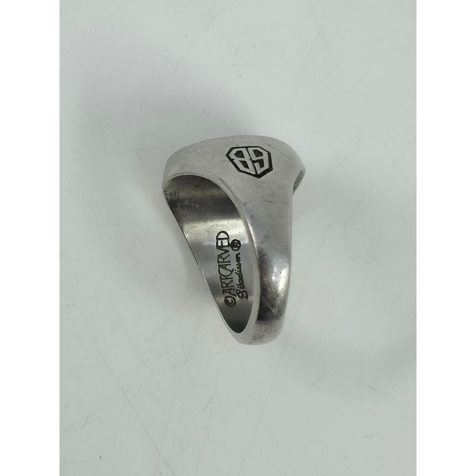 Penn State University 1989 Class Ring ArtCarved Siladium Mens Size 10.5 PSU Ring