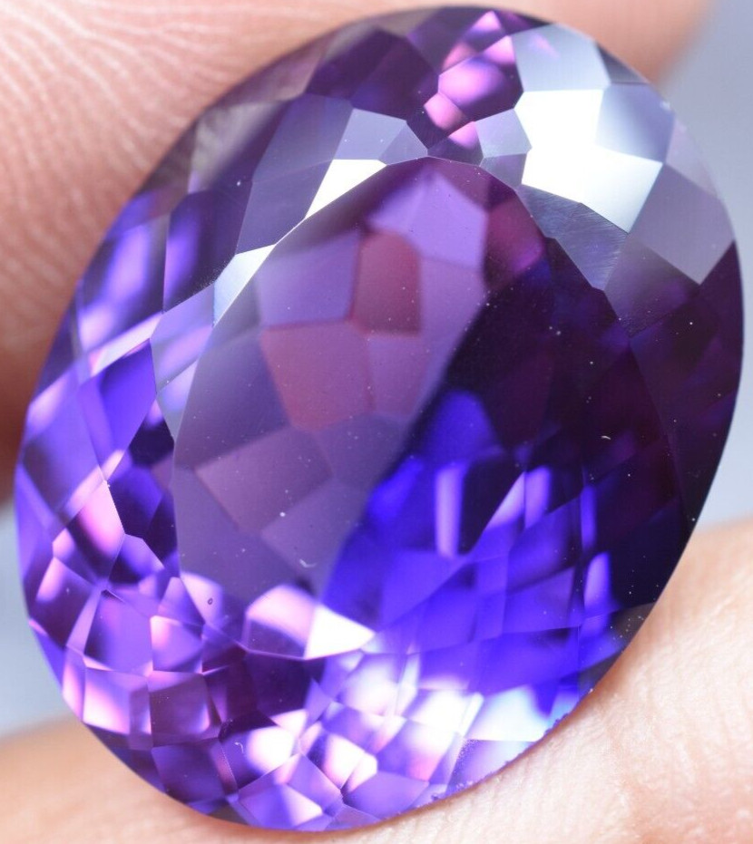 Natural 24.70 Ct Boysenberry Sapphire GGL Certified fabulous Loose Gemstone