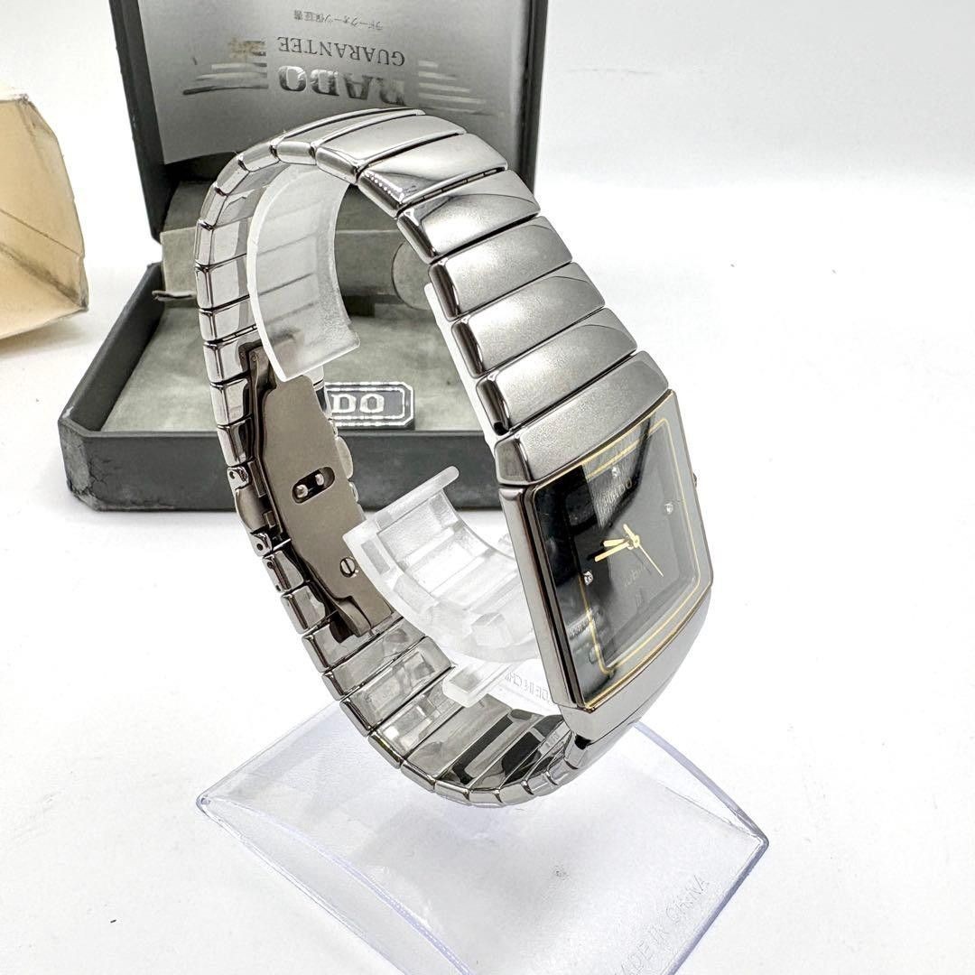[B1P] RADO Jubile Diastar 4P Diamond Quartz Stainless Men’s Watch [r4m]
