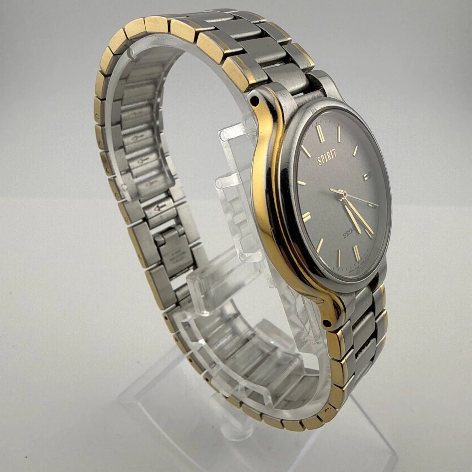 SEIKO 5E31-6C30 Seiko SPIRIT Men’s Quartz Watch, Working Condition, Battery