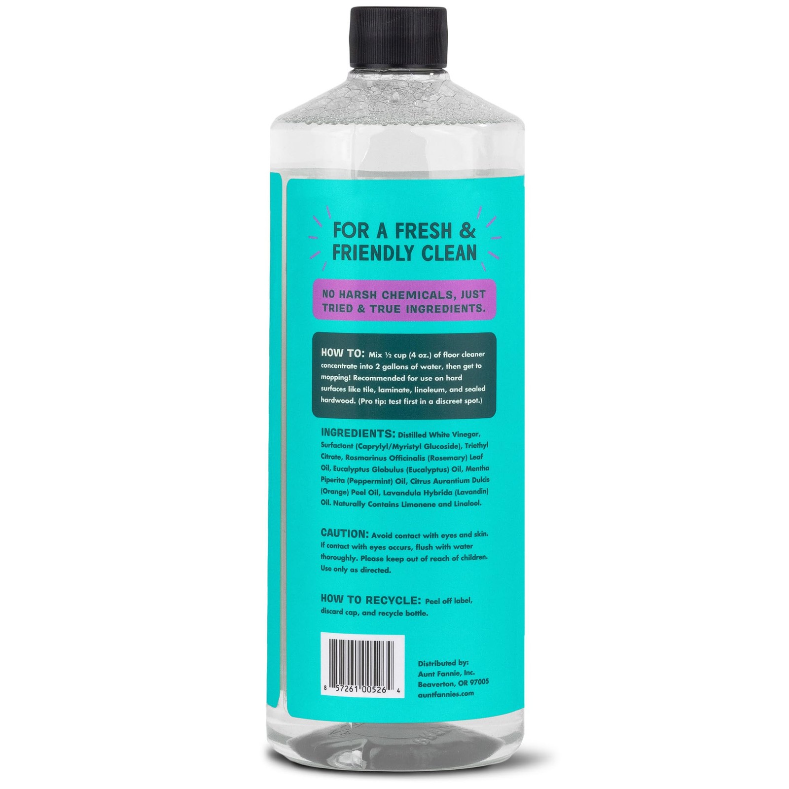 Aunt Fannie’s Ultra Concentrated Floor Cleaner Vinegar 32 Fl Oz (Pack of 3)