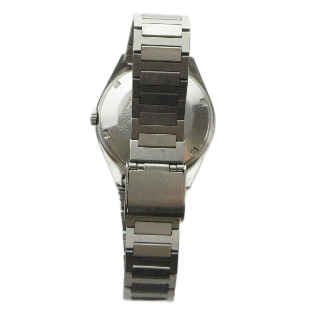 SEIKO ACTUS SS 6306 8040 wristwatch automatic with day date calendar cut glass 2