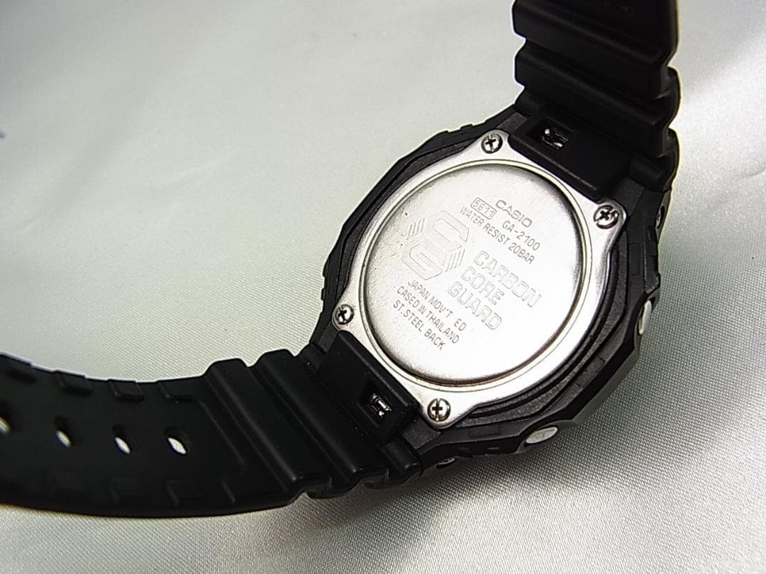 CASIO G-SHOCK GA-2100-1AJF CasiOak Analog Digital Wrist Watch #0008