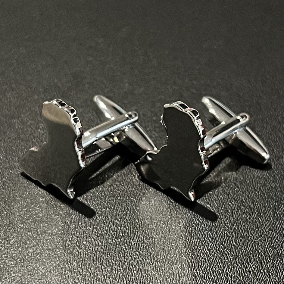 Africa Continent Map Cufflinks Gift With Box For Men Birthday Father’s Day