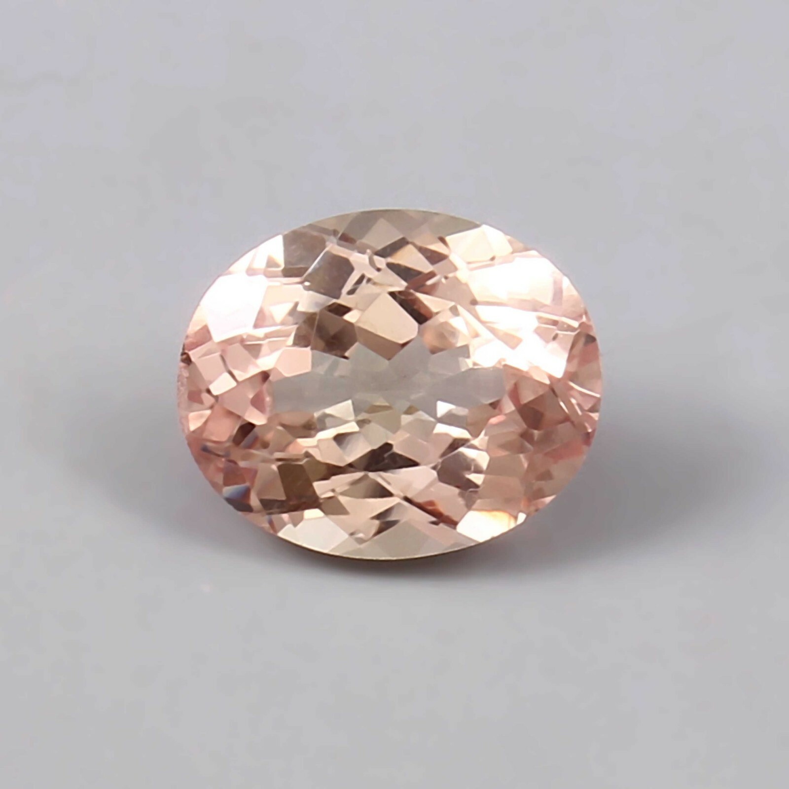 Natural Flawless Ceylon Padparadscha Sapphire Oval Cut Loose Gemstone 7.20 Ct