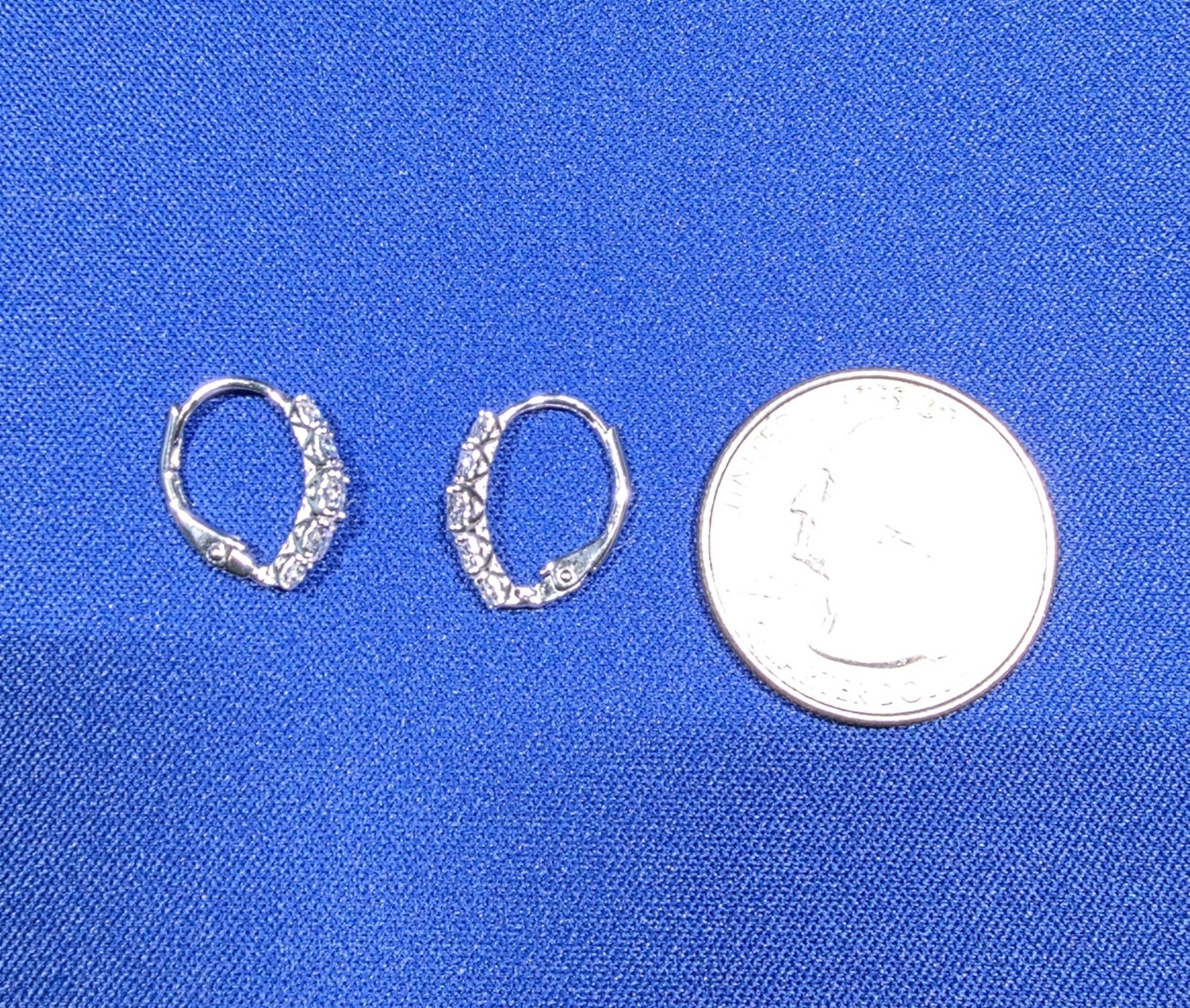 1ct 2ct Real Moissanite Hoop Earrings 925 Sterling Silver GRA Certified New USA