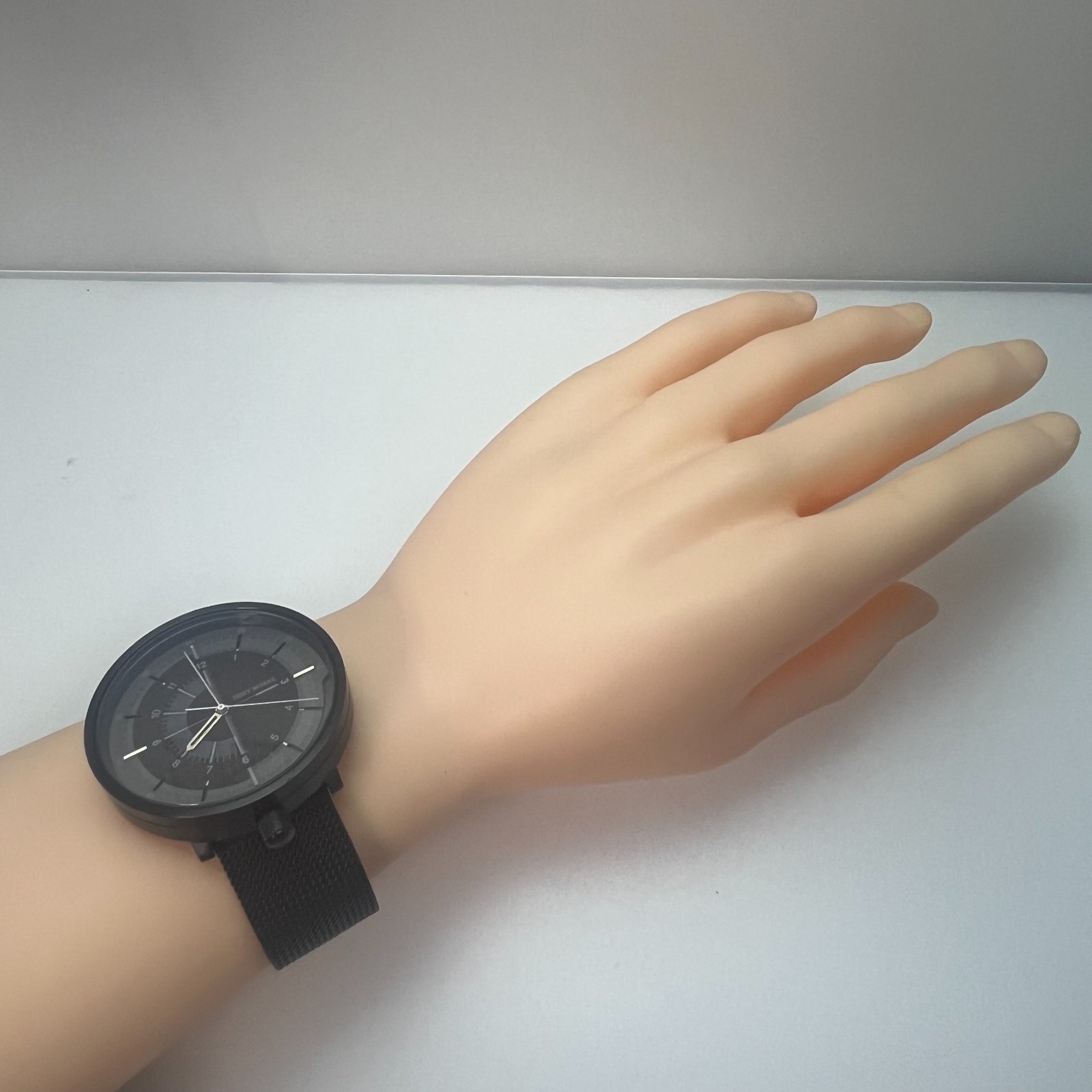 Issey Miyake Seiko Automatic 1/6 by Nao Tamura Black Mesh Band Made Japan #109B