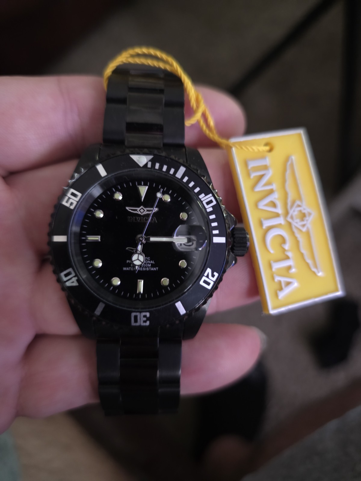 Invicta Pro Diver Forge Automatic Men’s Watch – 40mm Black (49911)