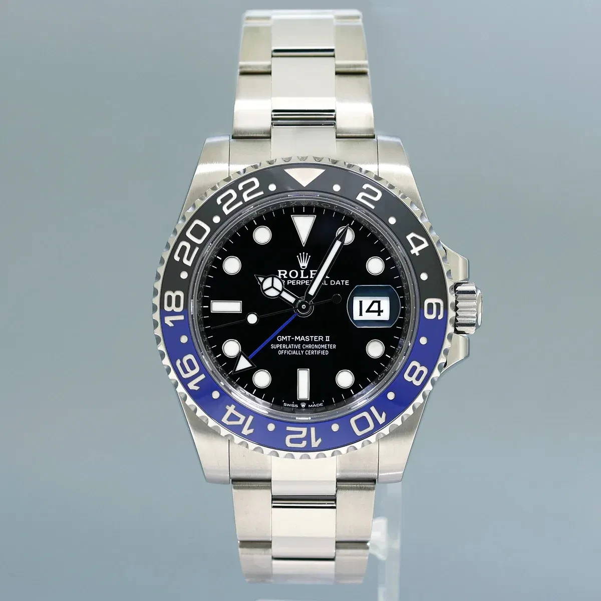 2026 New Rolex GMT-Master II -Batman – Ref. 126710BLNR – Oyster Bracelet.