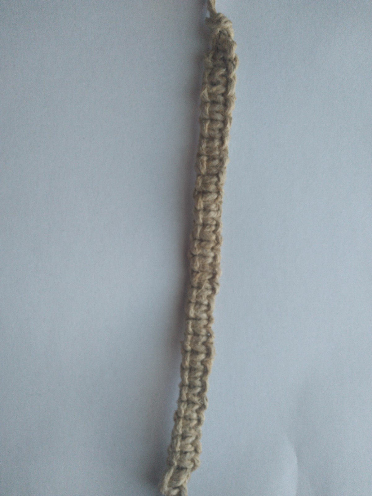 Anklet Natural Macrame Braided Hemp 12″ Adj Unisex Boho Chic US Seller New