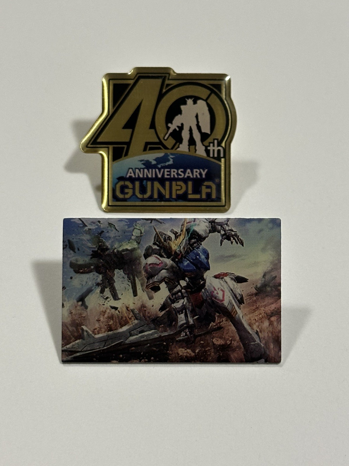 Bandai GUNDAM GUNPLA 40th Anniversary Pin SDCC 2021 Exclusive SOTSU SUNRISE