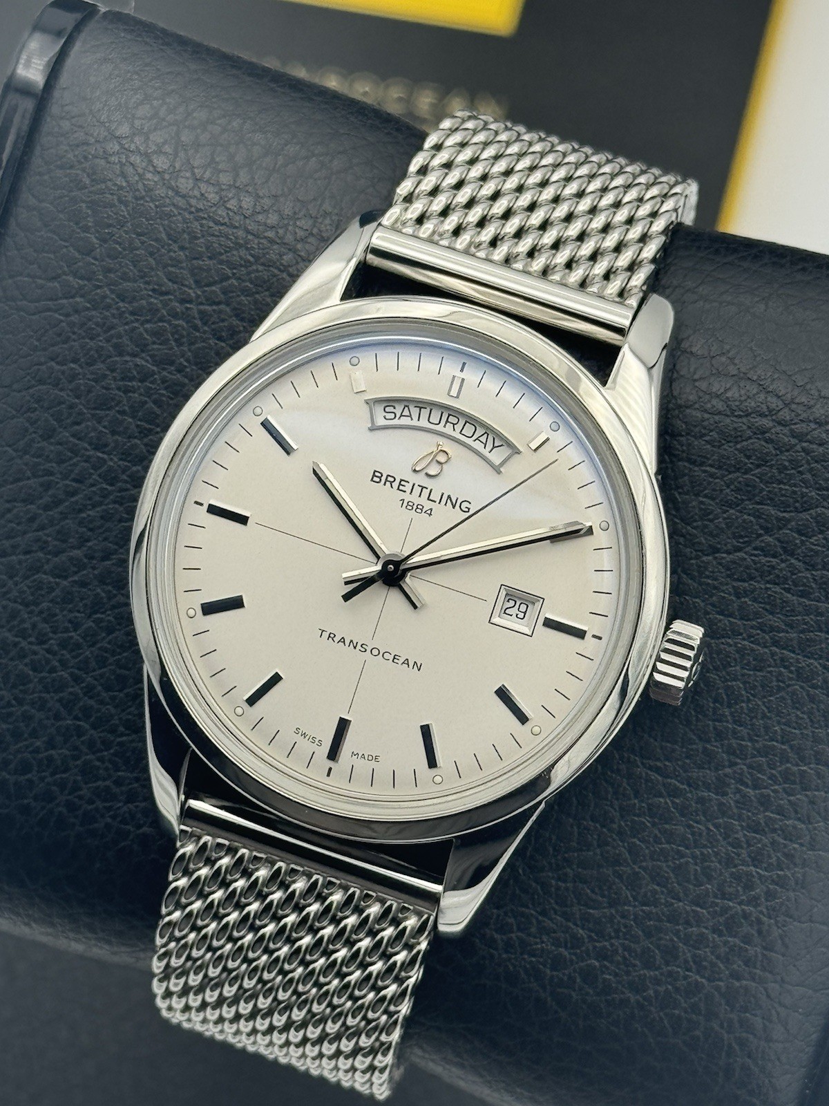 BREITLING TRANSOCEAN DAY & DATE! A45310!