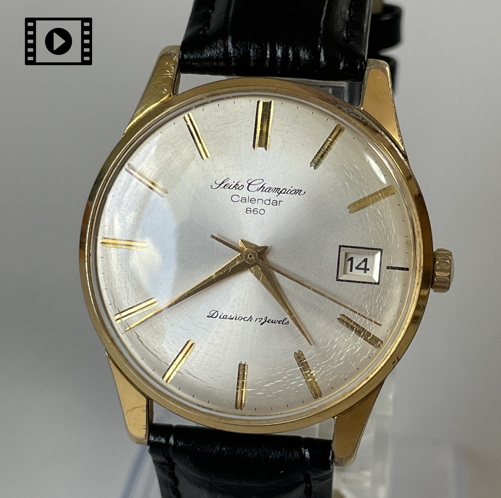 SEIKO Champion 860 J15017 17J [US Stock] Vintage Hand-winding Mens Watch *Exc+4