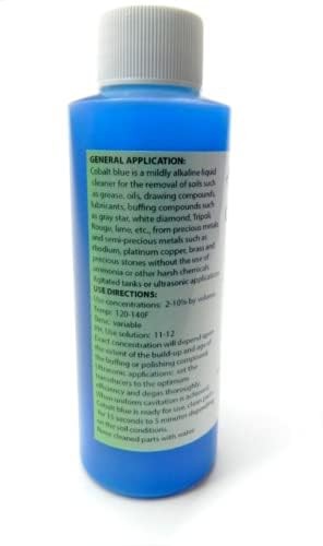 Jewelry Cleaner, Ultrasonic Jewelry Cleaner Solution Cobalt Blue Concentrate …