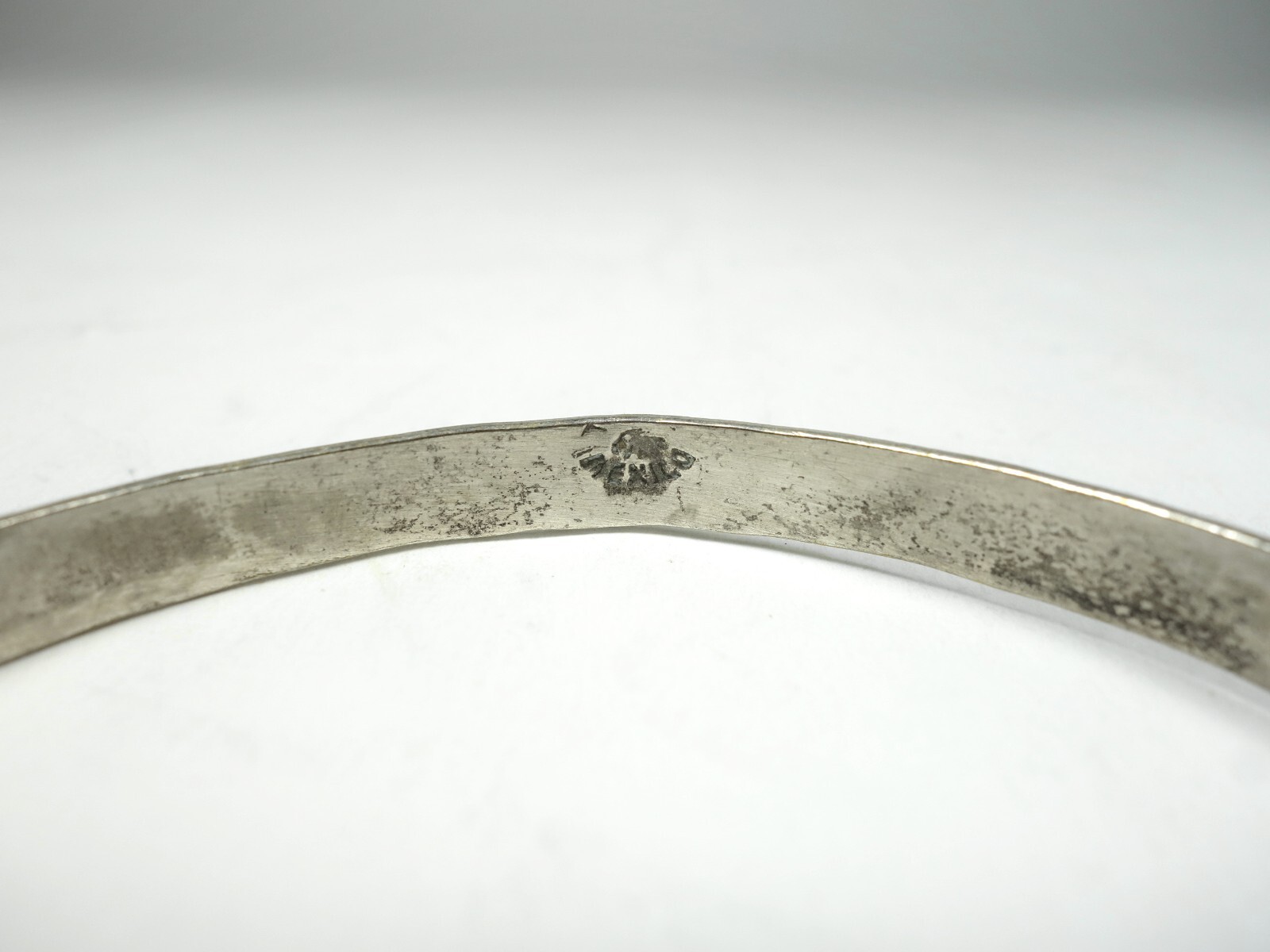 Mexico bangle vintage silver bracelet silver bracelet Mexico hearts hearts