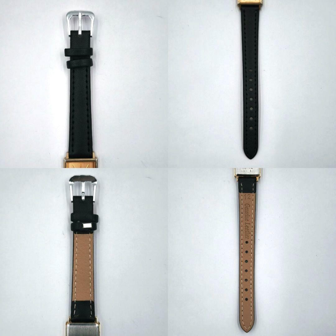 [High-end, fully functional] Seiko Square Watch, New Battery, New Strap, Ladies&