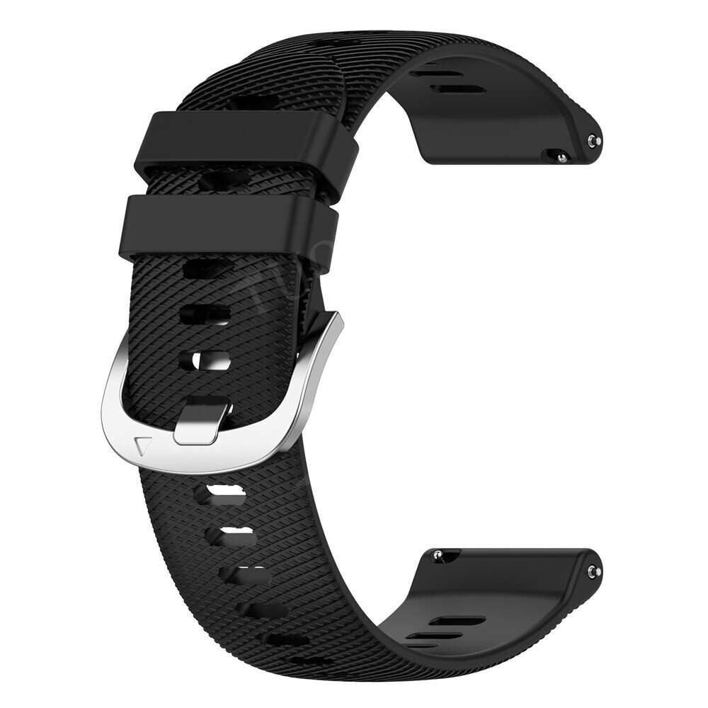 Sports Silicone Strap Band Case For Garmin Forerunner 255 / 265 Smart Watch Band