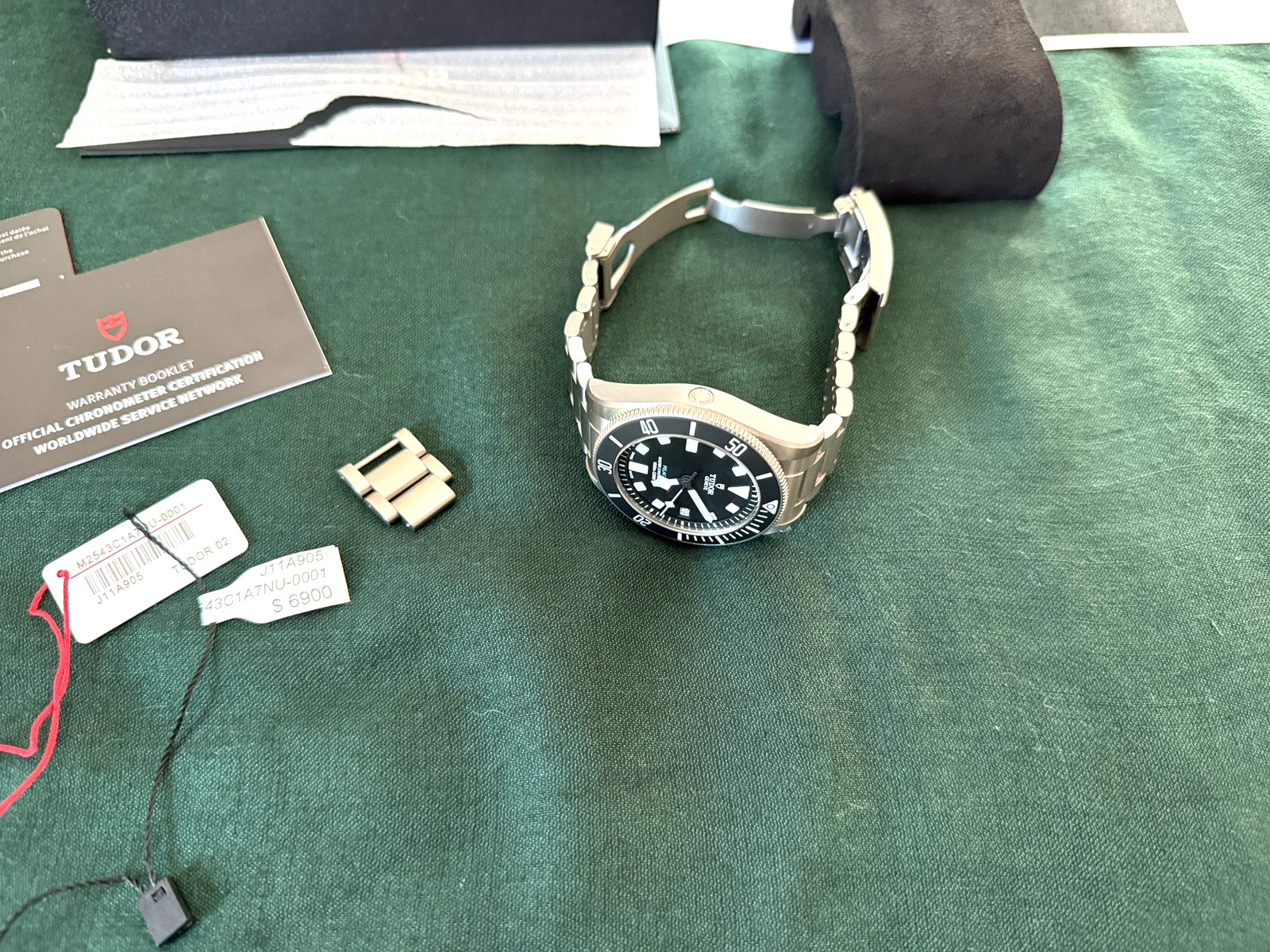 15 DAY OLD Tudor Pelagos Ultra Titanium 43mm Box/Papers/Card 2543C1A7NU