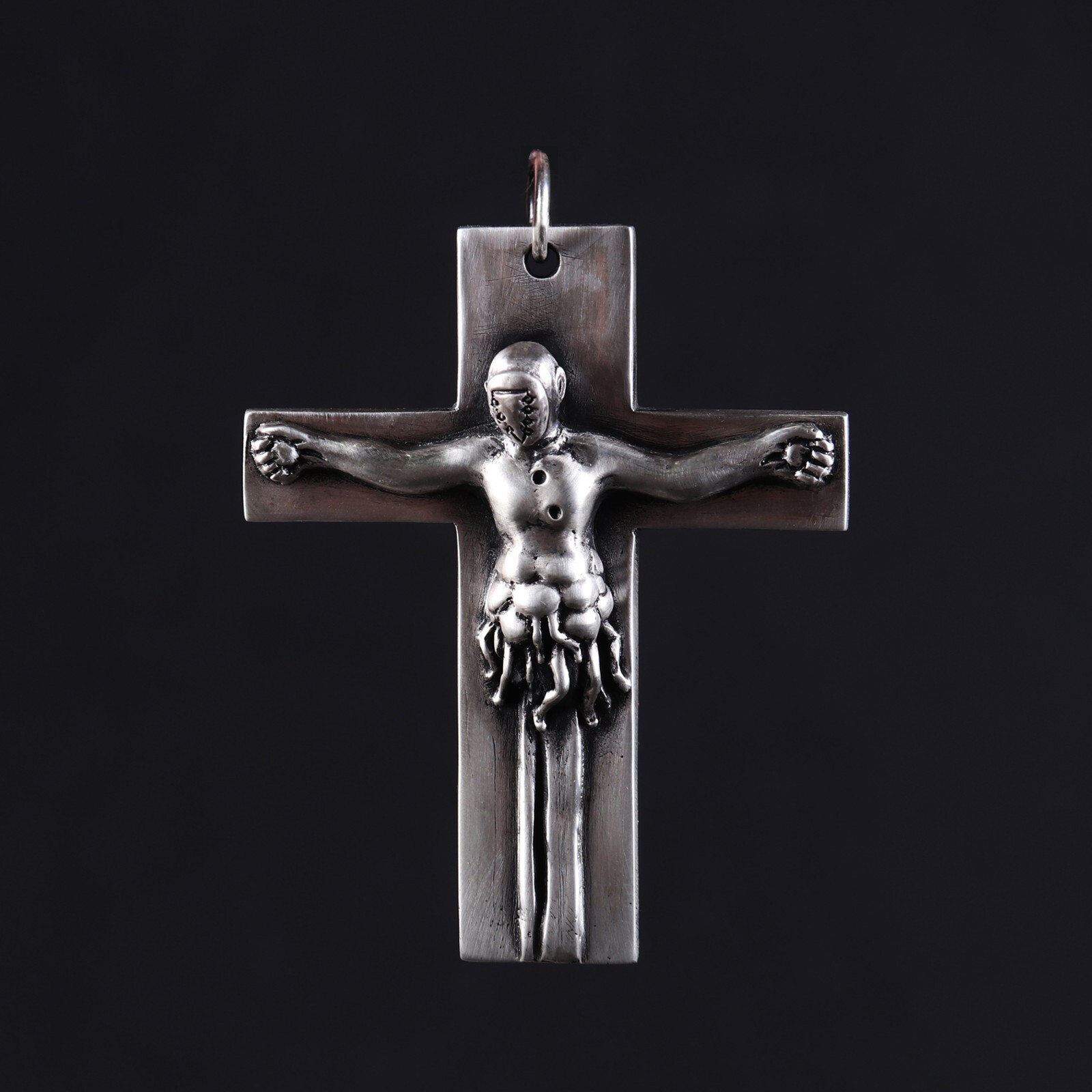 Silver 925 NEON GENESIS EVANGELION Lilith Necklace Nerv Cross Pendant