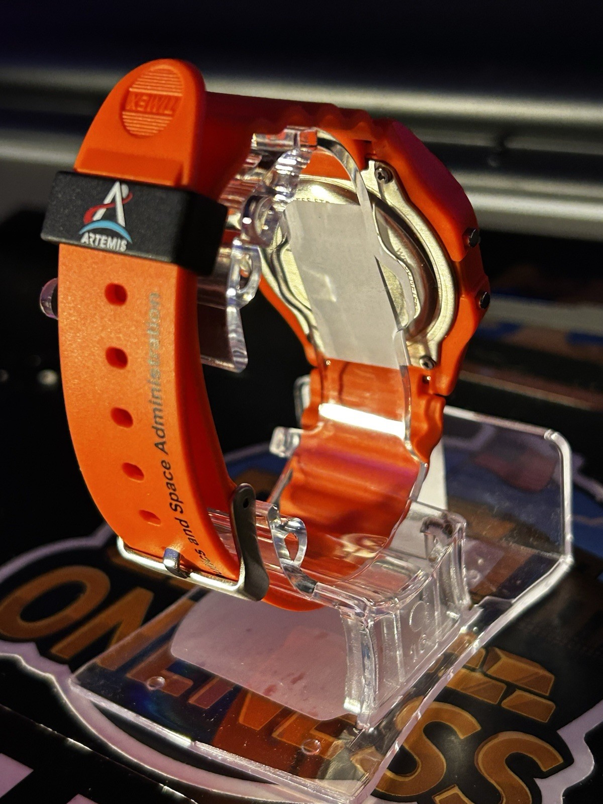 Timex x NASA Artemis ‘Lunar Orange’ 36mm Watch (TW2Y13300) NEW • SHIPS FROM USA
