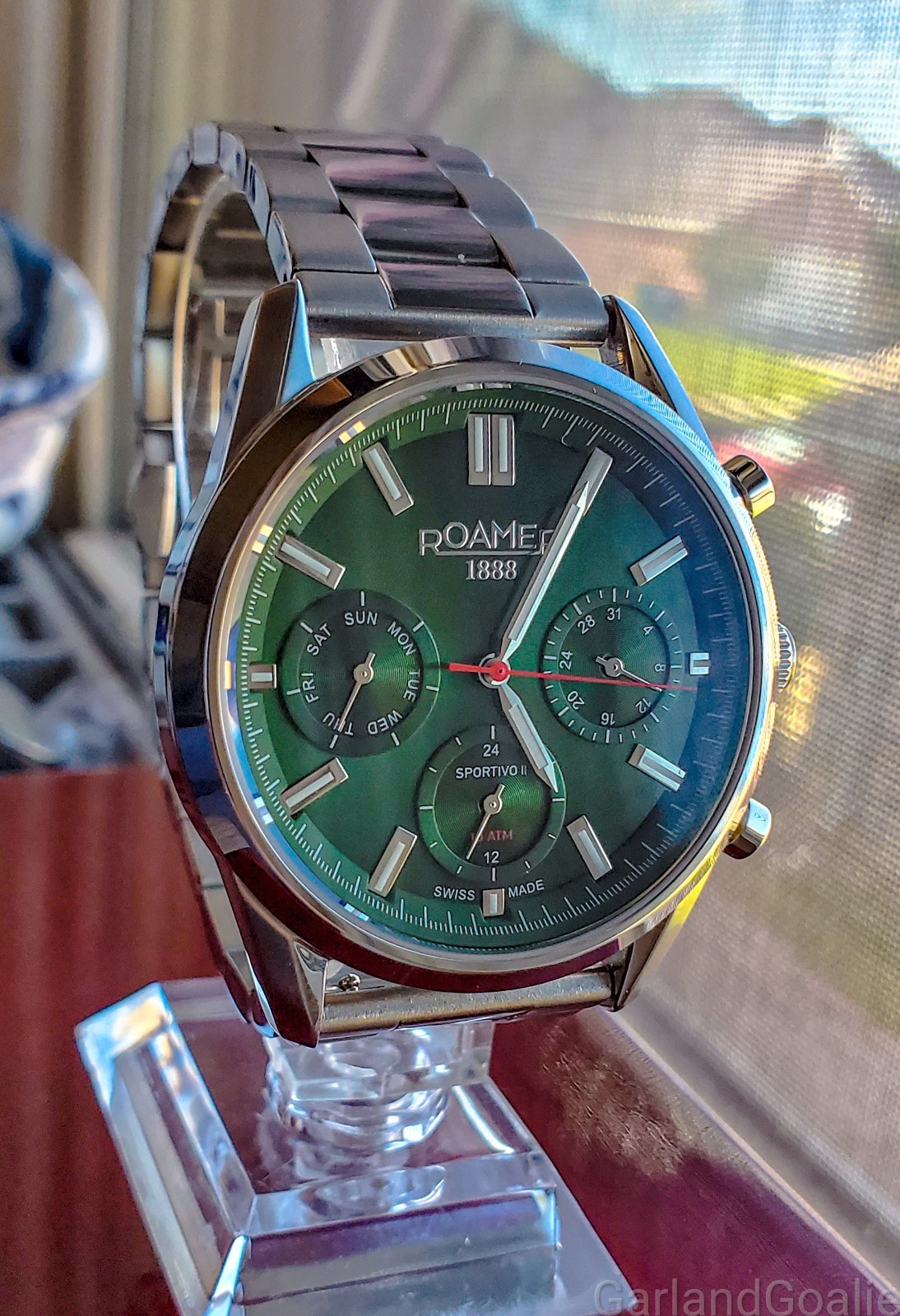 Roamer Sportivo Day Date Swiss Made Limited Edition Mint Condition Full Set!