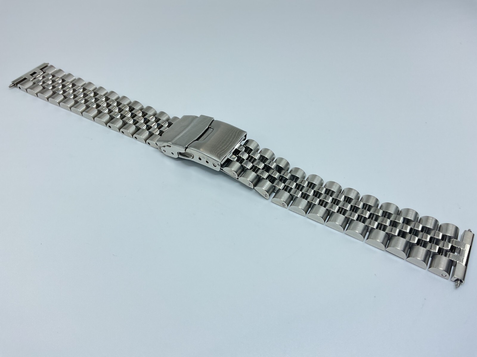18MM NEW DESIGN SOLID S/S STRAIGHT END JUBILEE BAND BRACELET FOR 18MM LUG WIDTH