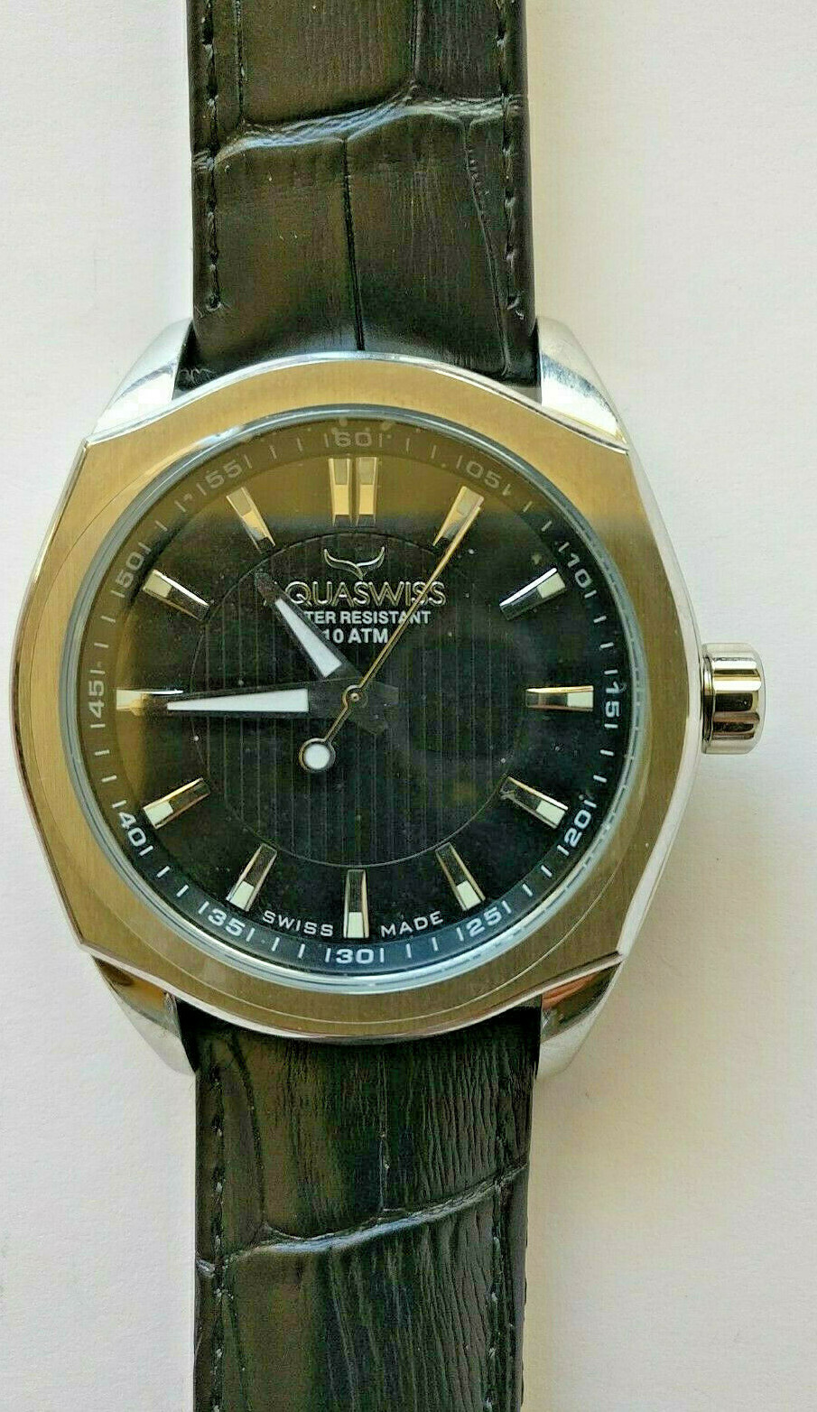 Aquaswiss Classic IV Model 20G4002-A743 Swiss Movt. Lollipop 2nd Hand, MSRP $900