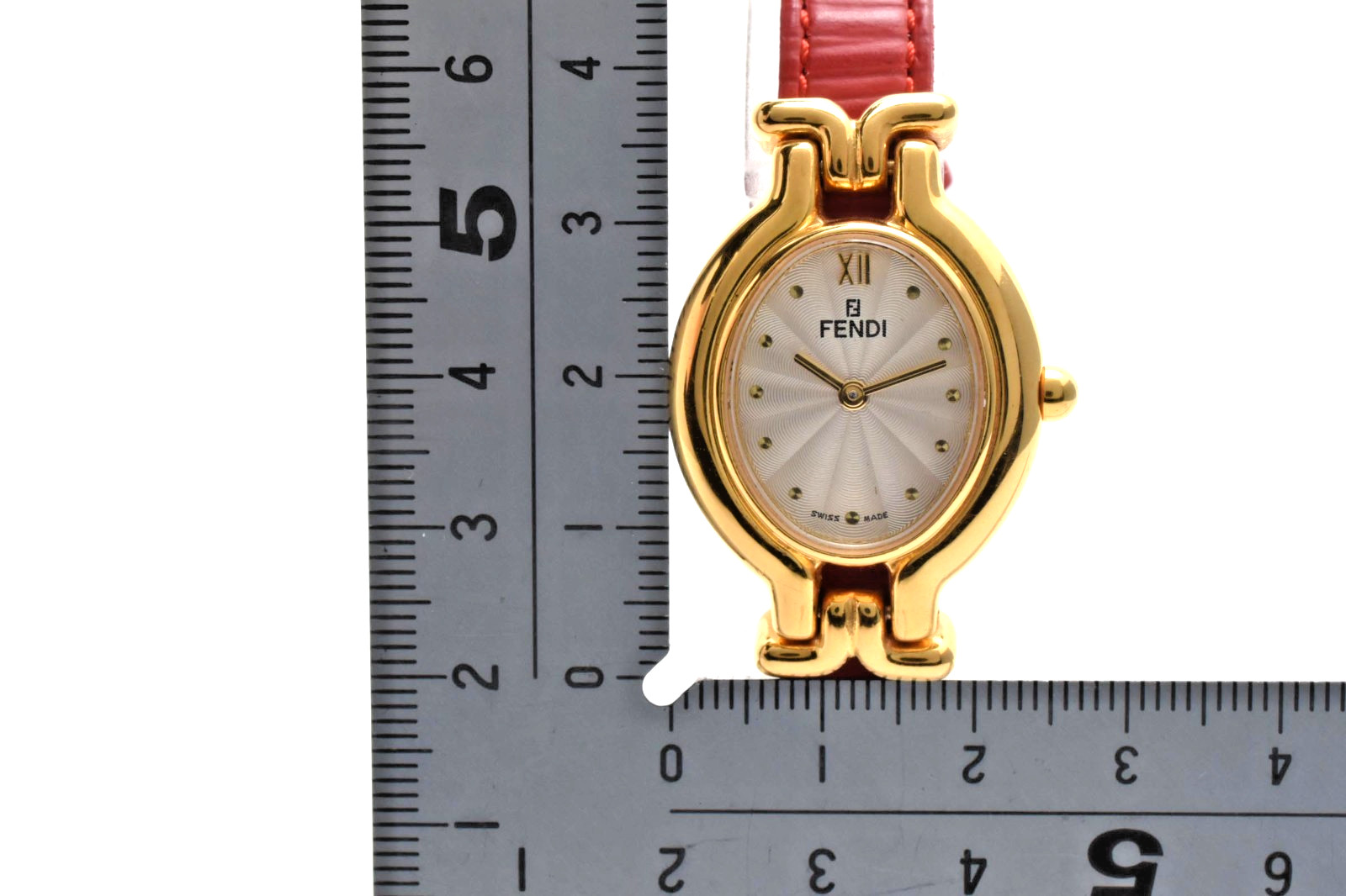 Fendi 640L Chameleon Change Belts 6 Colors Quartz Womens Watch NEAR MINT w/ Box