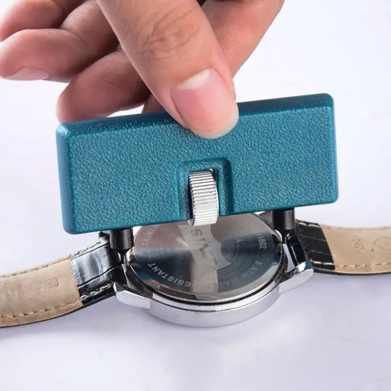 Adjustable Watch Opener Back Case Tool Press Closer Remover Wrench Screw Kit