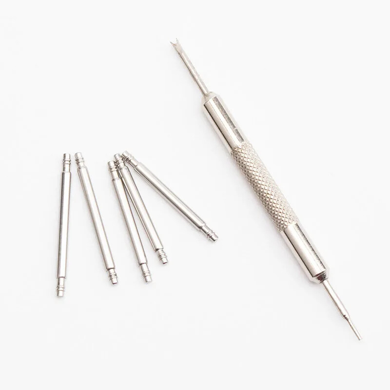 2mm 2.3mm Steel Spring Pins for Garmin Fenix Watch Strap Connecting Bars 22 26mm