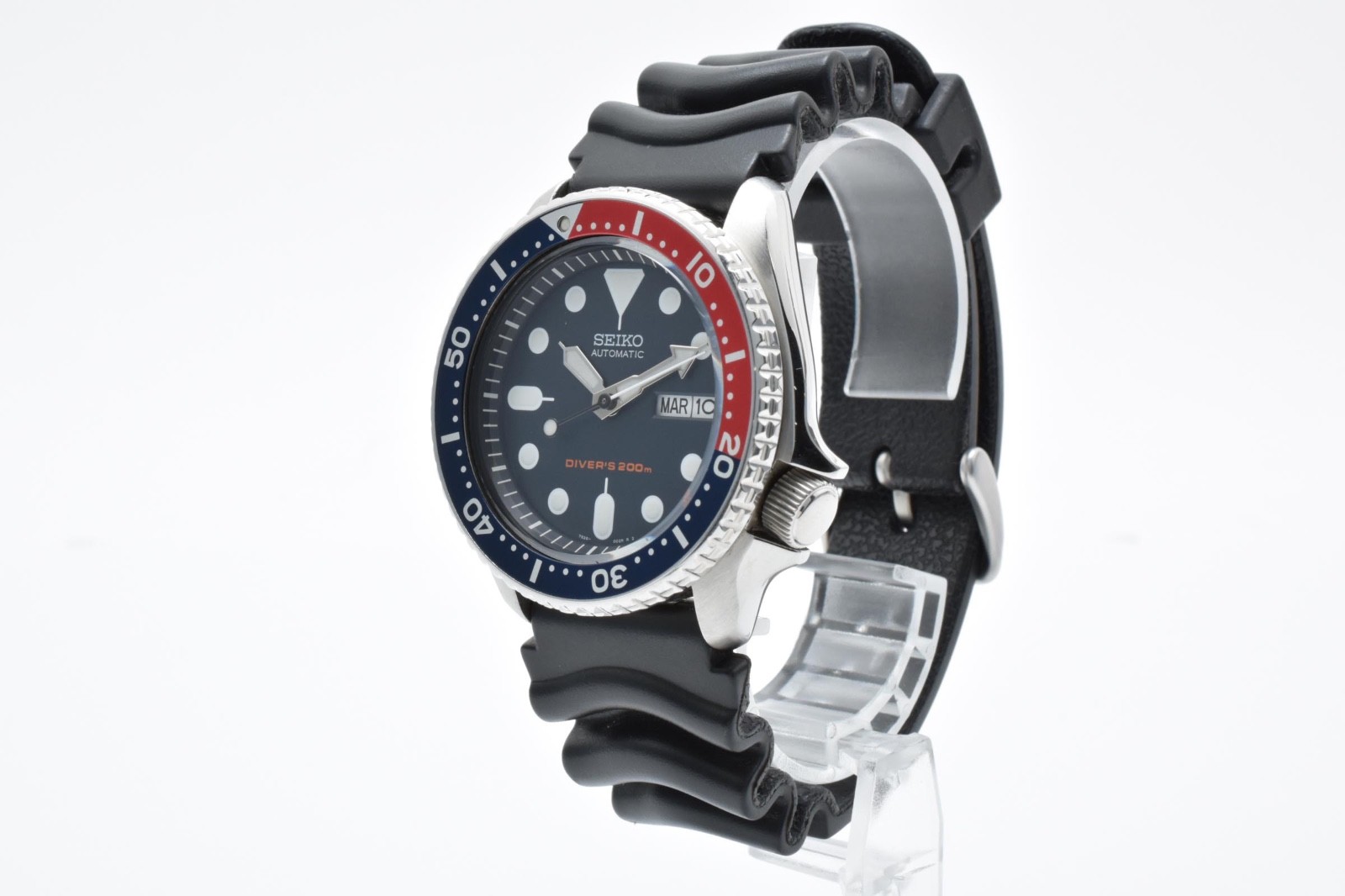 [N MINT] SEIKO SKX009 7S26-0020 Pepsi 200m Diver’s Automatic Men’s Watch JAPAN
