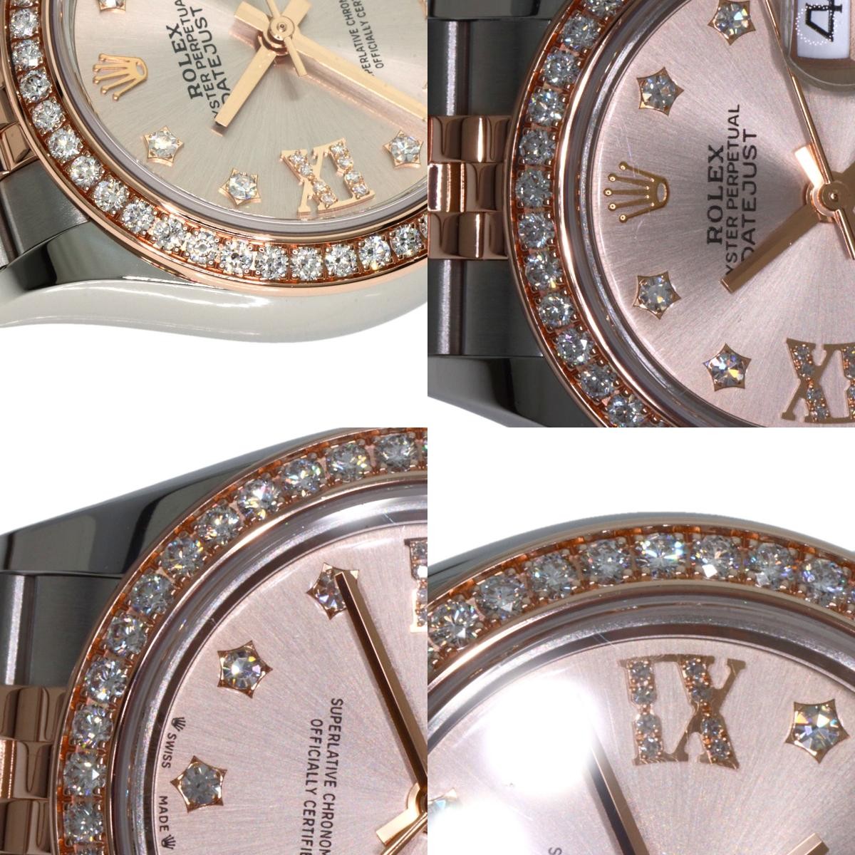 ROLEX Datejust 9P Star Diamond IX Diamond Watches 279381RBR Stainless Steel/…