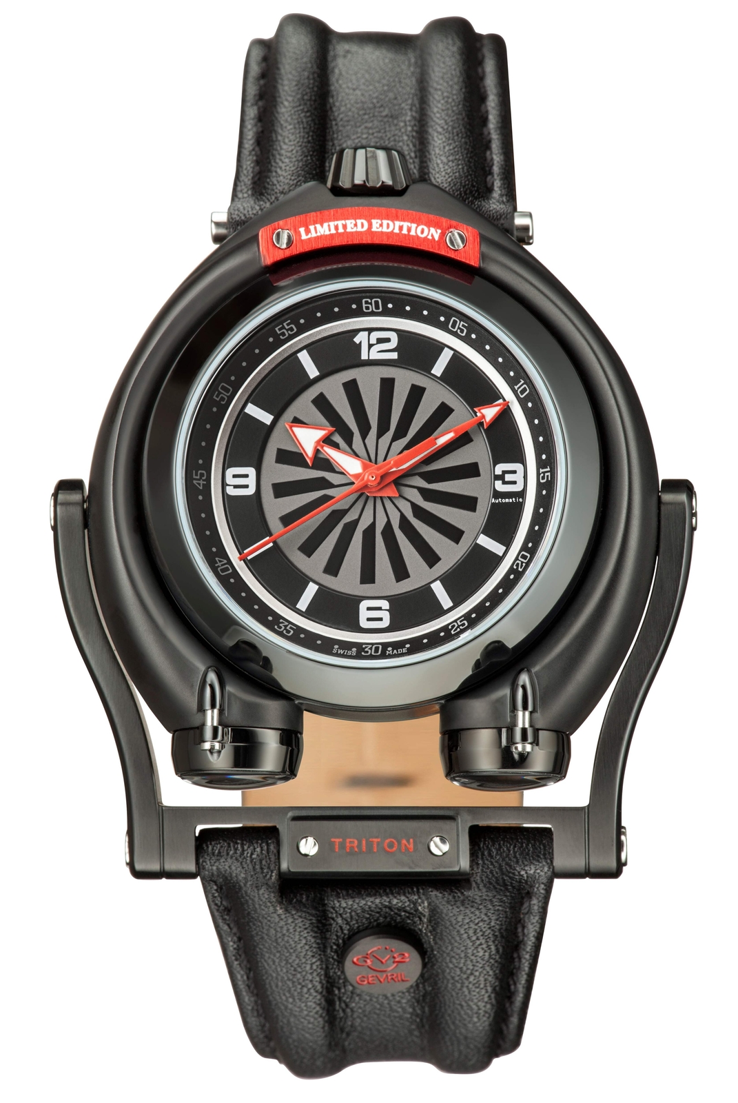 Gevril Triton 48mm Swiss Automatic Wristwatch 3401