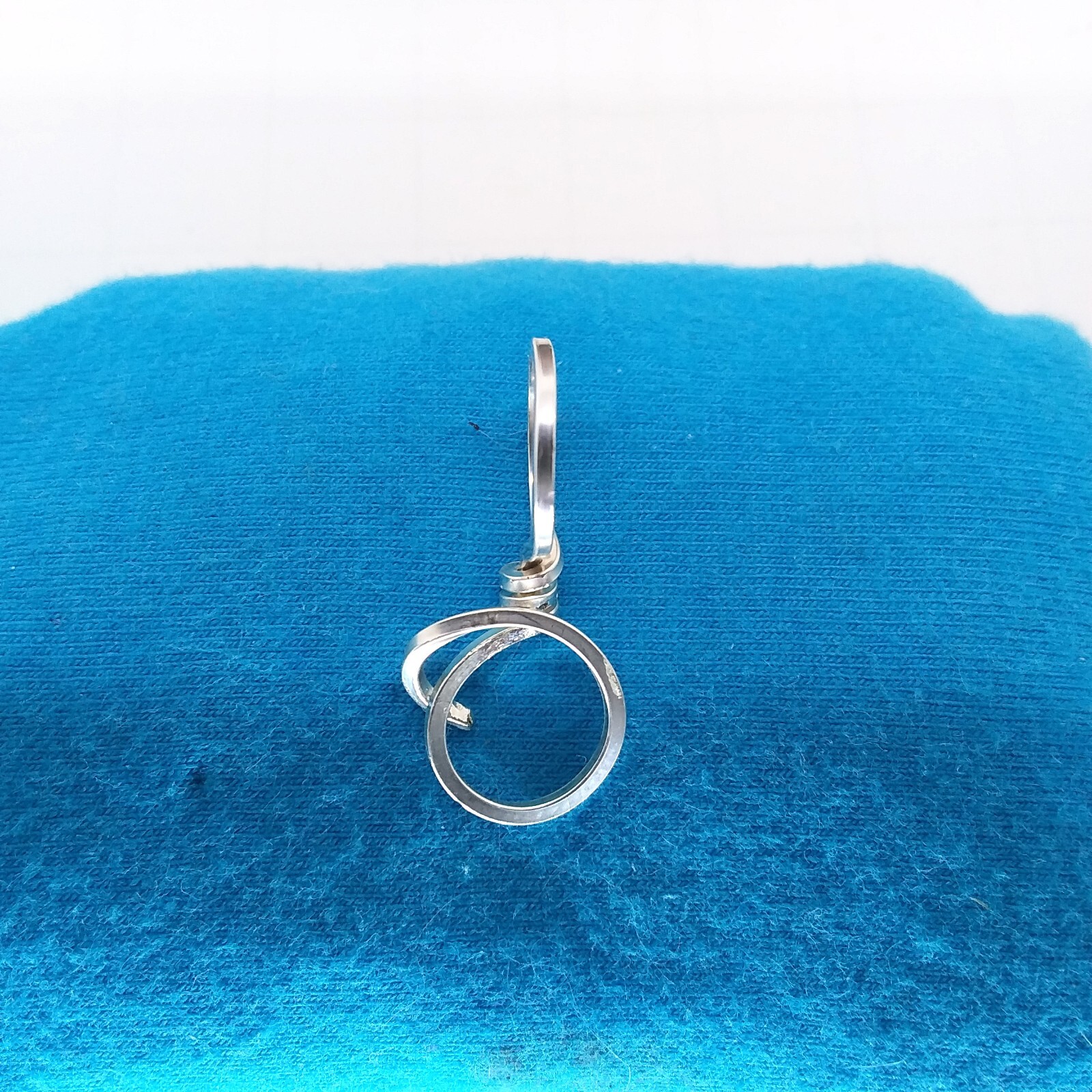Bail Converter, wire-wrapped, larger chains, silver, gold, item #2015