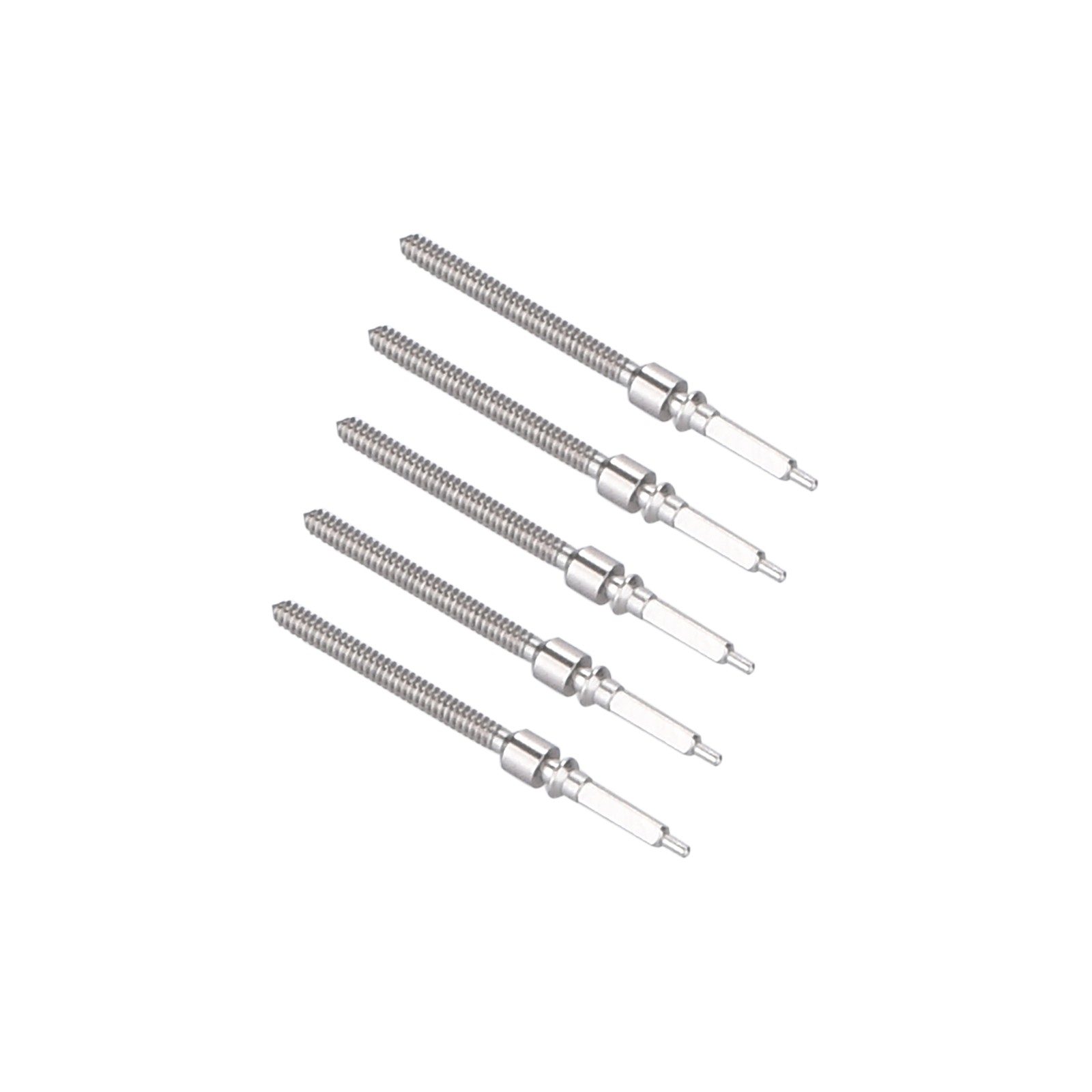 5Pcs Watch Winding Stems For Seagull ST1902 / ST1901 Watch Movement Accessories