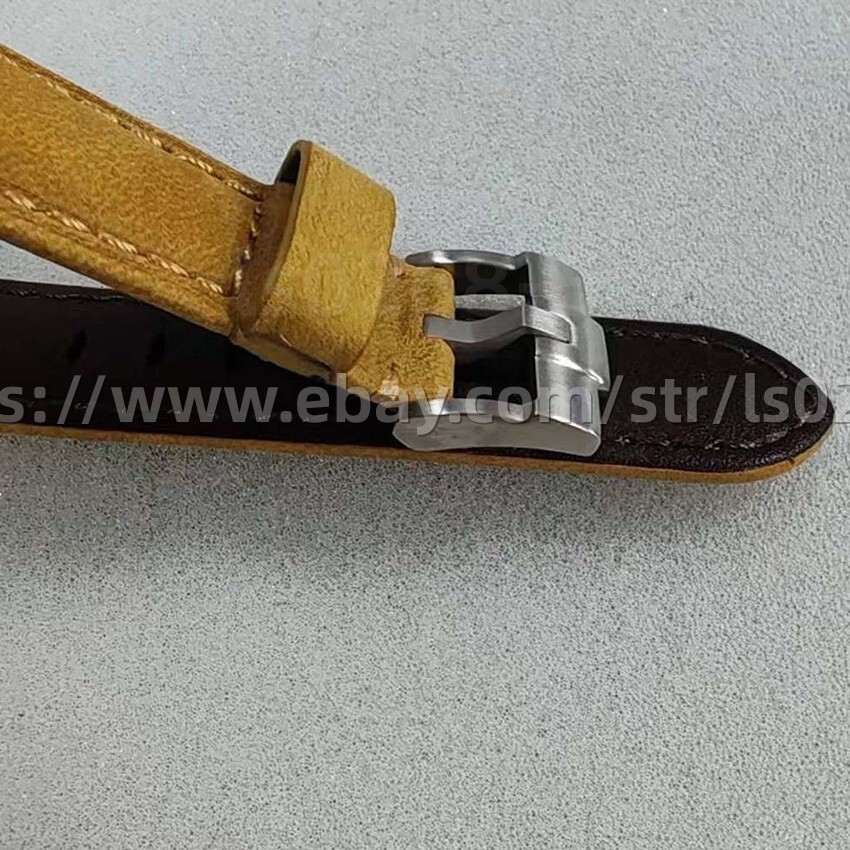 For NH35/36/4R/7S Movement Stainless Steel 40mm Watch Case + Strap Mineral Glass