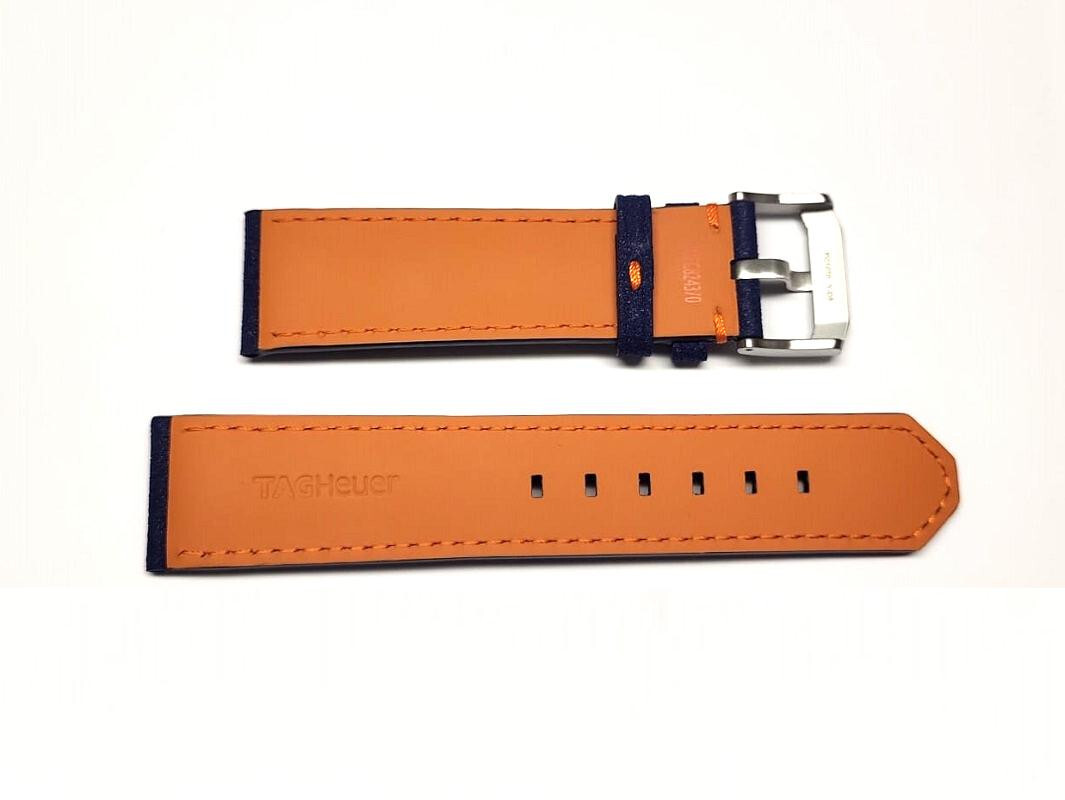 TAG HEUER blue textile strap formula 21.5 mm FC8243/0 BC0933 CAZ101N *genuine