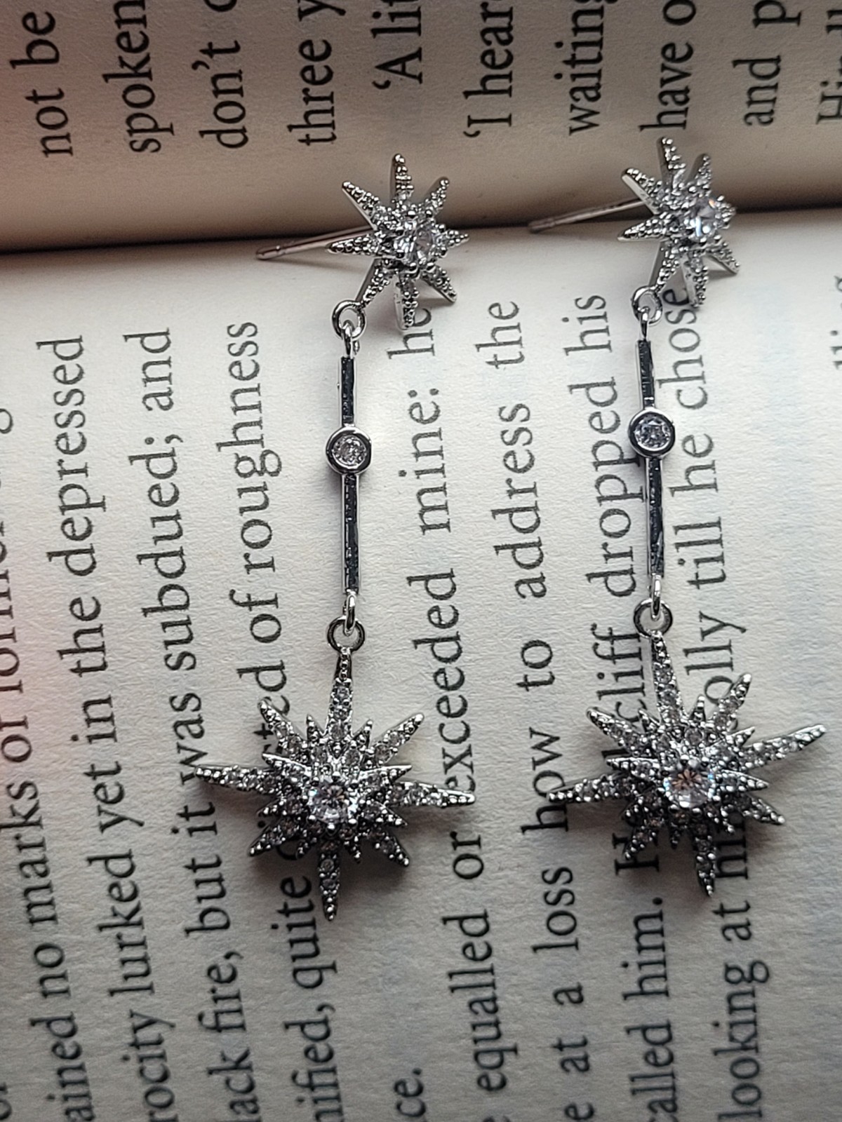 Catherine Princess of Wales Royal Replica Tsar starburst Drop earrings