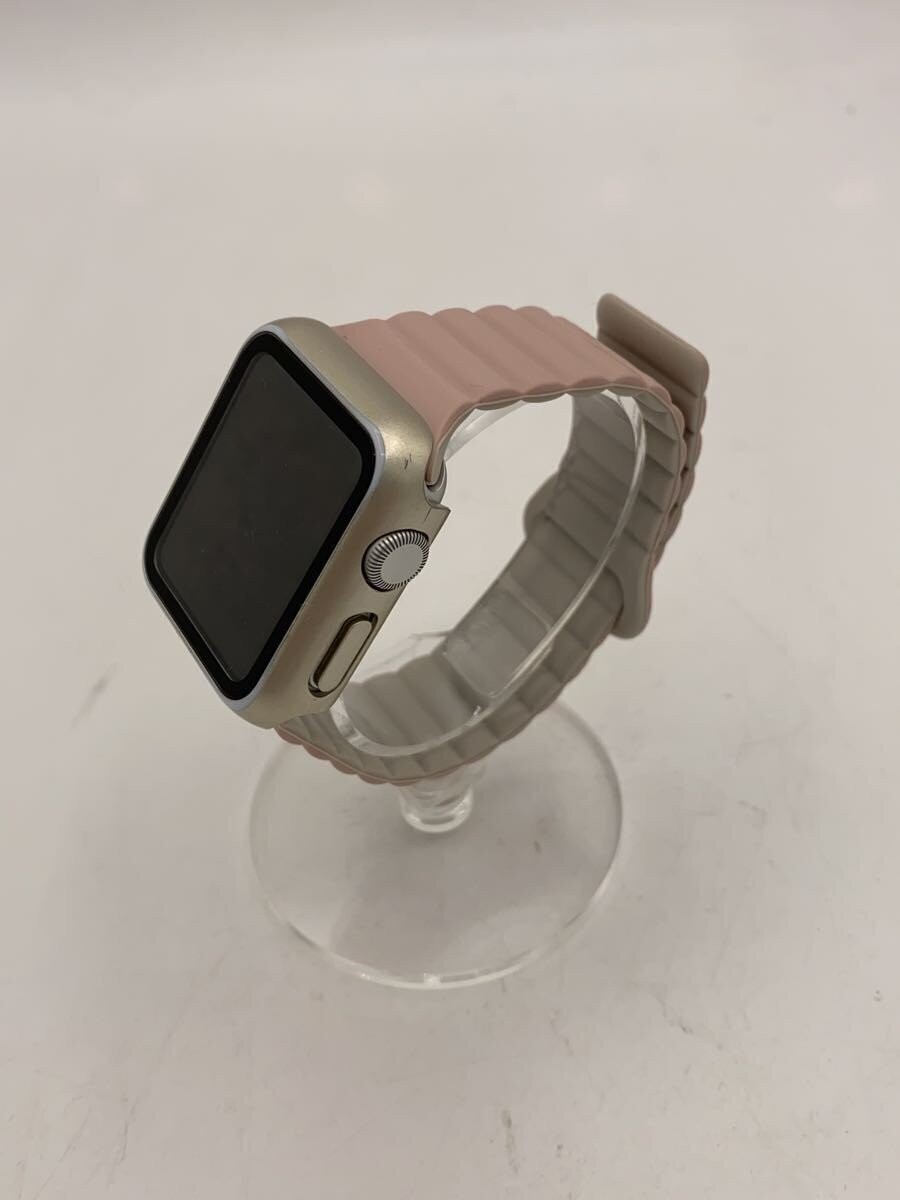 Apple 38mm Quartz Analog Rubber Mens Watch Excellent JAPAN