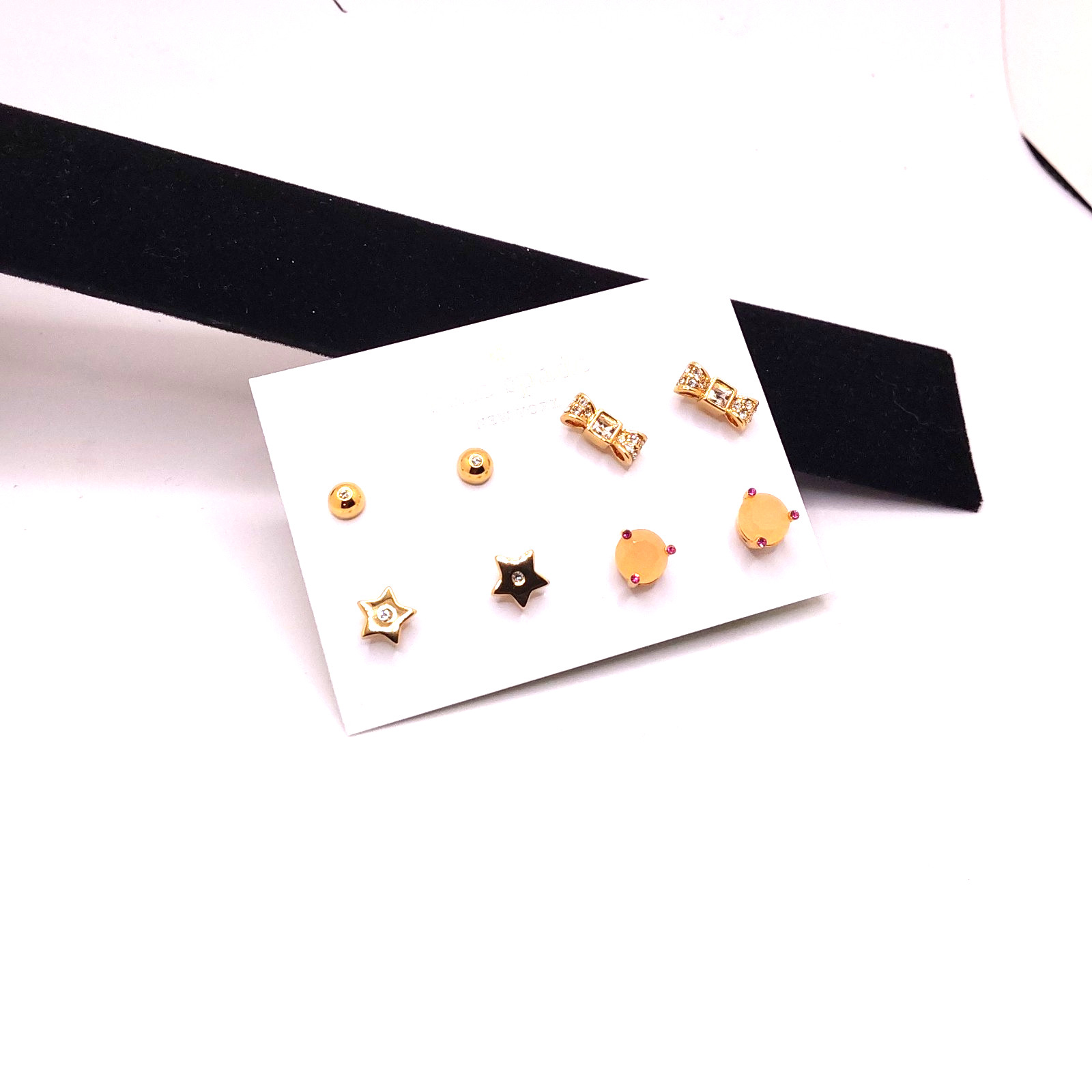 Kate Spade New York Four Beautiful Assorted Pairs Stud Earrings
